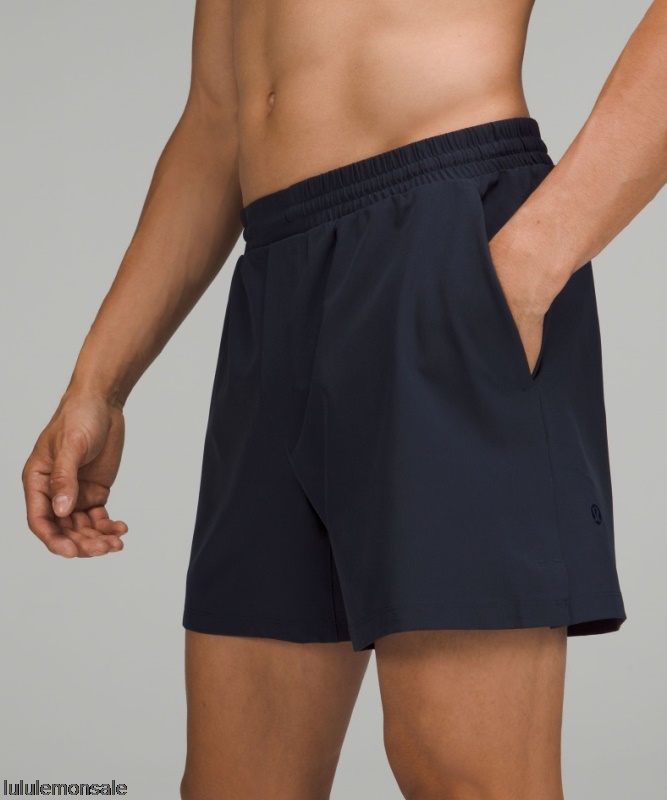 Lululemon Deutschland DELULU953 | Classic Navy Pool Shorts 5 Nur Online